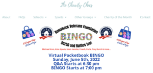 Charity Chics Virtual Pocket Bingo @ On-Line