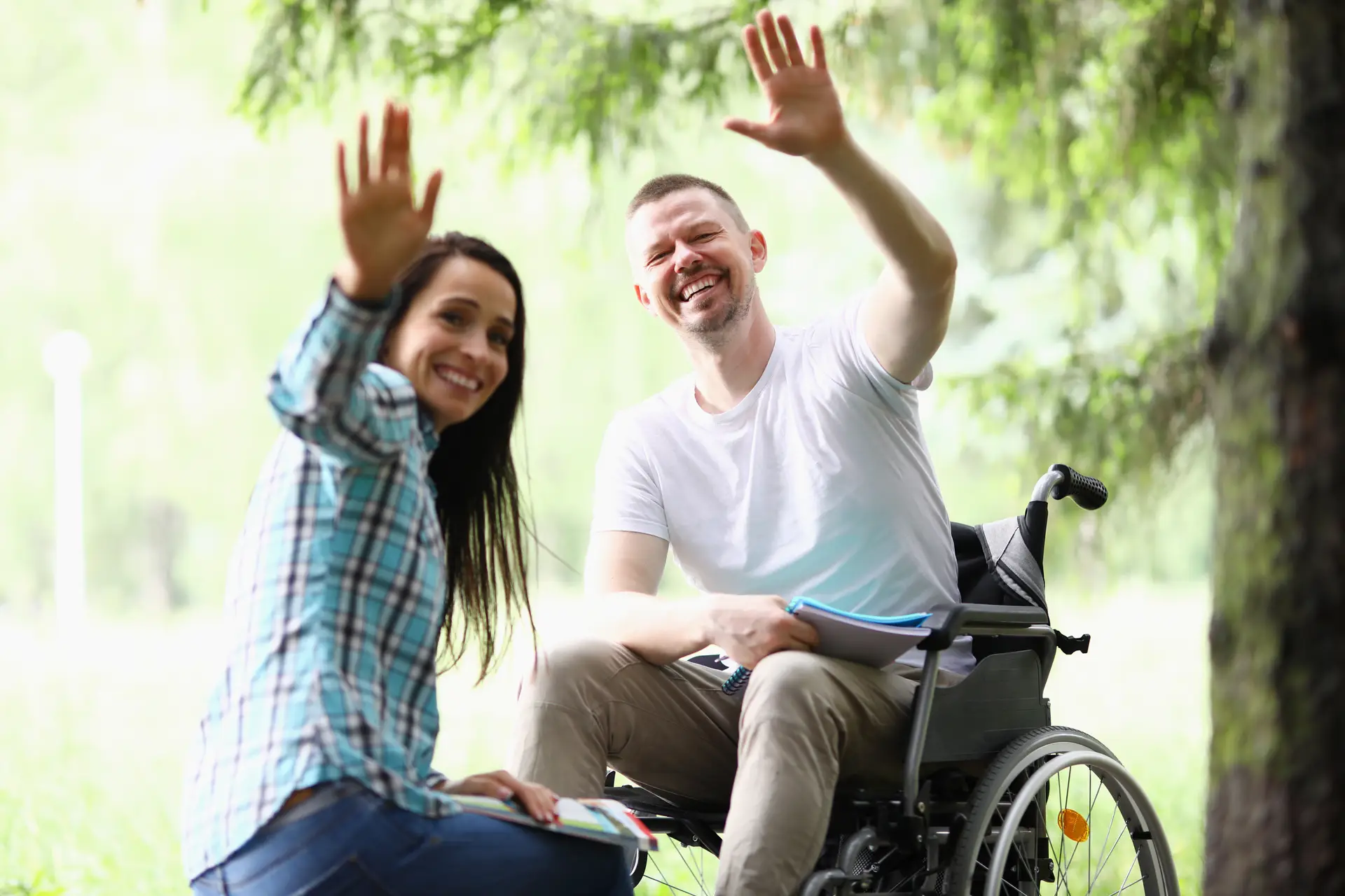 Veteran receiving support and care as part of community programs funded by donations.